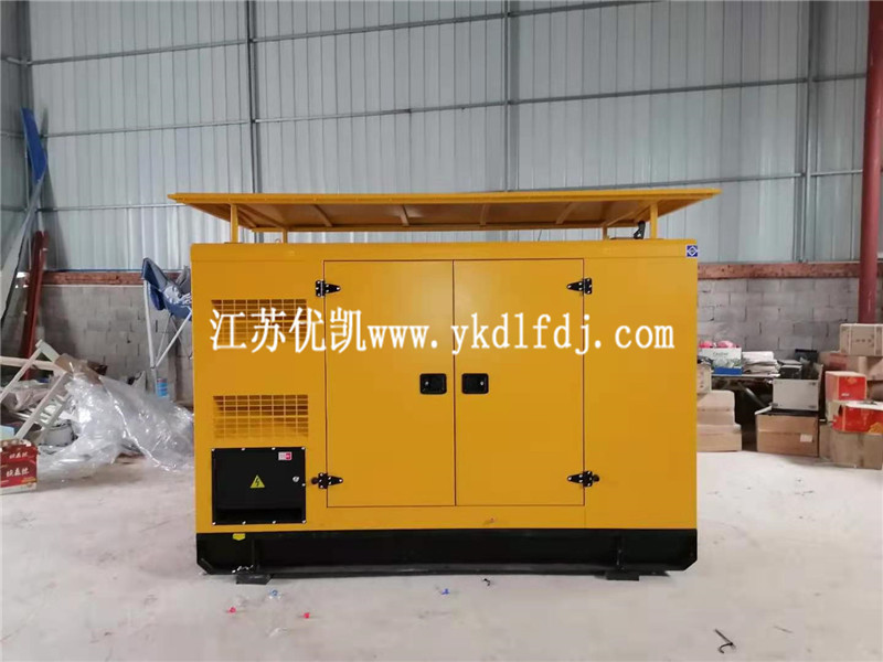 2020年12月22日，新款戶外靜音箱型100KW玉柴發(fā)電機組交付廣西某公司使用