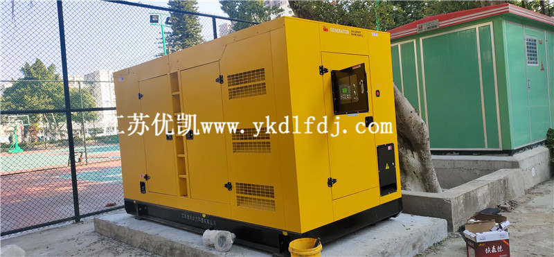 2021年1月18日，200KW玉柴發(fā)電機組靜音型交付廣西防城港某單位使用