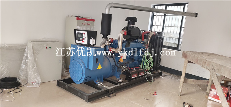 2021年4月30日，250KW濰柴發(fā)電機(jī)組1臺(tái)交付上林某大廈使用